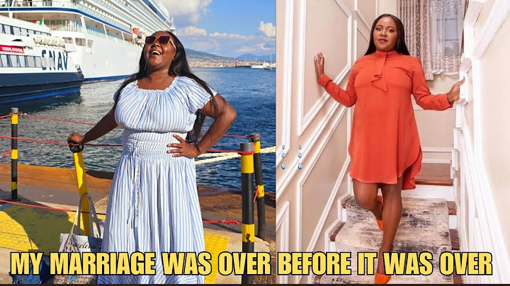 MY MARRIAGE WAS OVER BEFORE IT WAS OVER SARAH MTALII SPILLS THE TEA