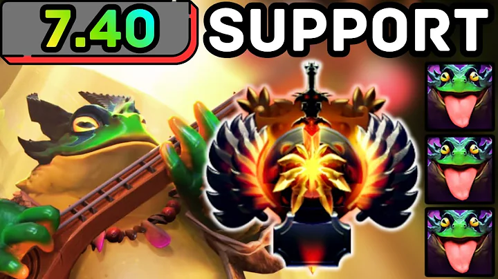 🔥 NEW PATCH 7.40 !!! NEW HERO LARGO HARD SUPPORT NEW IMBA | DOTA 2 GAMEPLAY 🔥