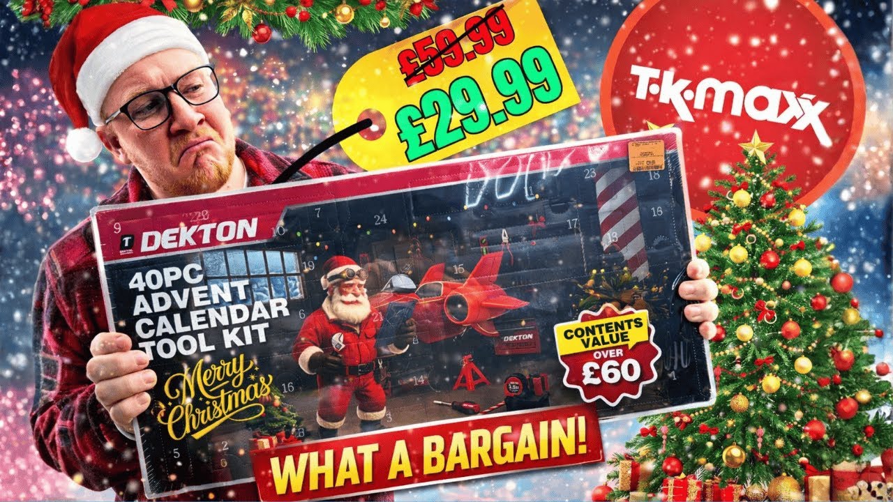 Стоит ли этот адвент-календарь с набором инструментов от TK Maxx 30 фунтов стерлингов?!