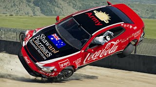 Satisfying Racing Rollover Crashes #59 | BeamNG Drive