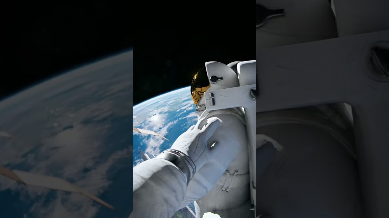 Horrible space movement 😮😳must watch 