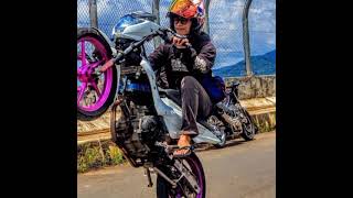 STORY WA MODIFIKASI MOTOR ROAD RACE || DJ I AM LADY FULL BASH