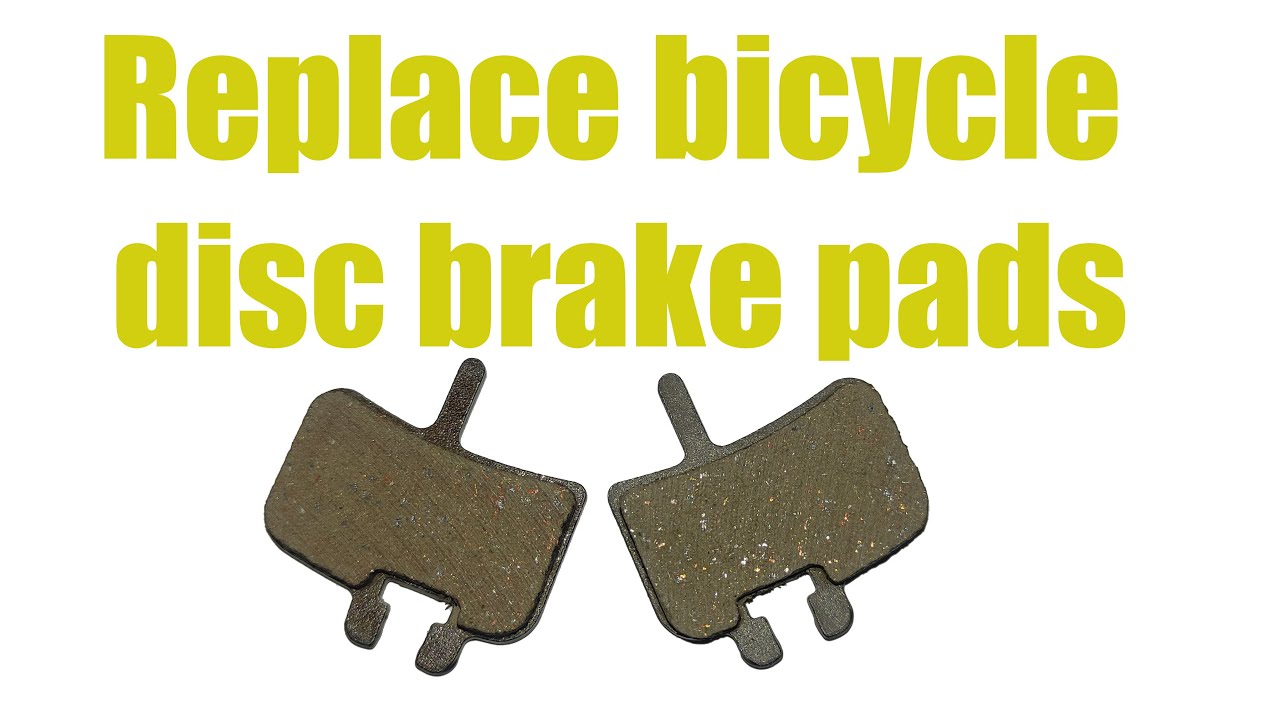 How to replace bicycle disc brake pads - YouTube