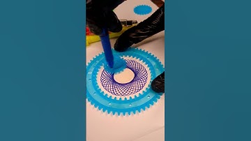 This Spirograph Pattern Is Impossible to Skip 😳✨#spirograph #trending #asmrc #satisfying #viralfeed