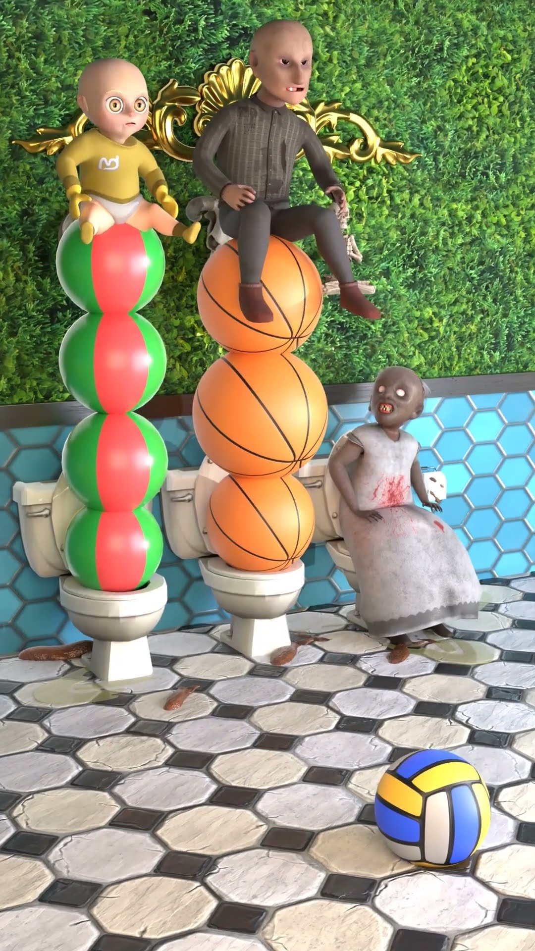 The balls are different!