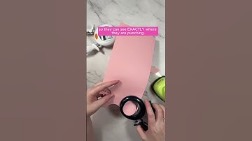 This Craft Punch Hack is a MUST SEE for every paper crafter! #shorts