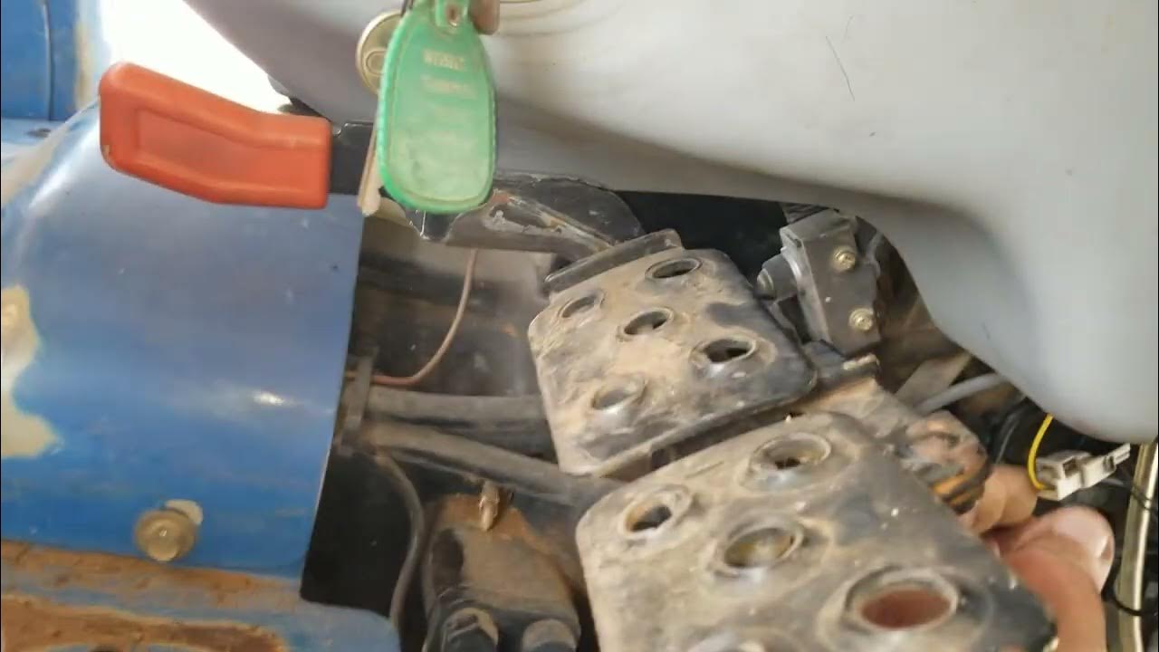 new holland tractor cranks but wont start fuel relay probably bad no 12