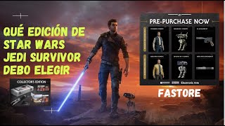 Qué edición de Star Wars Jedi Survivor debo elegir?!?