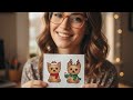DIY Yorkie Holiday Stickers: Easy Print-and-Cut Tutorial