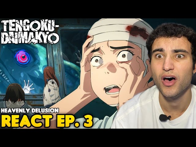 ANIME DO ANO CHEGOU!! React Tengoku Daimakyou EP. 1 (Heavenly