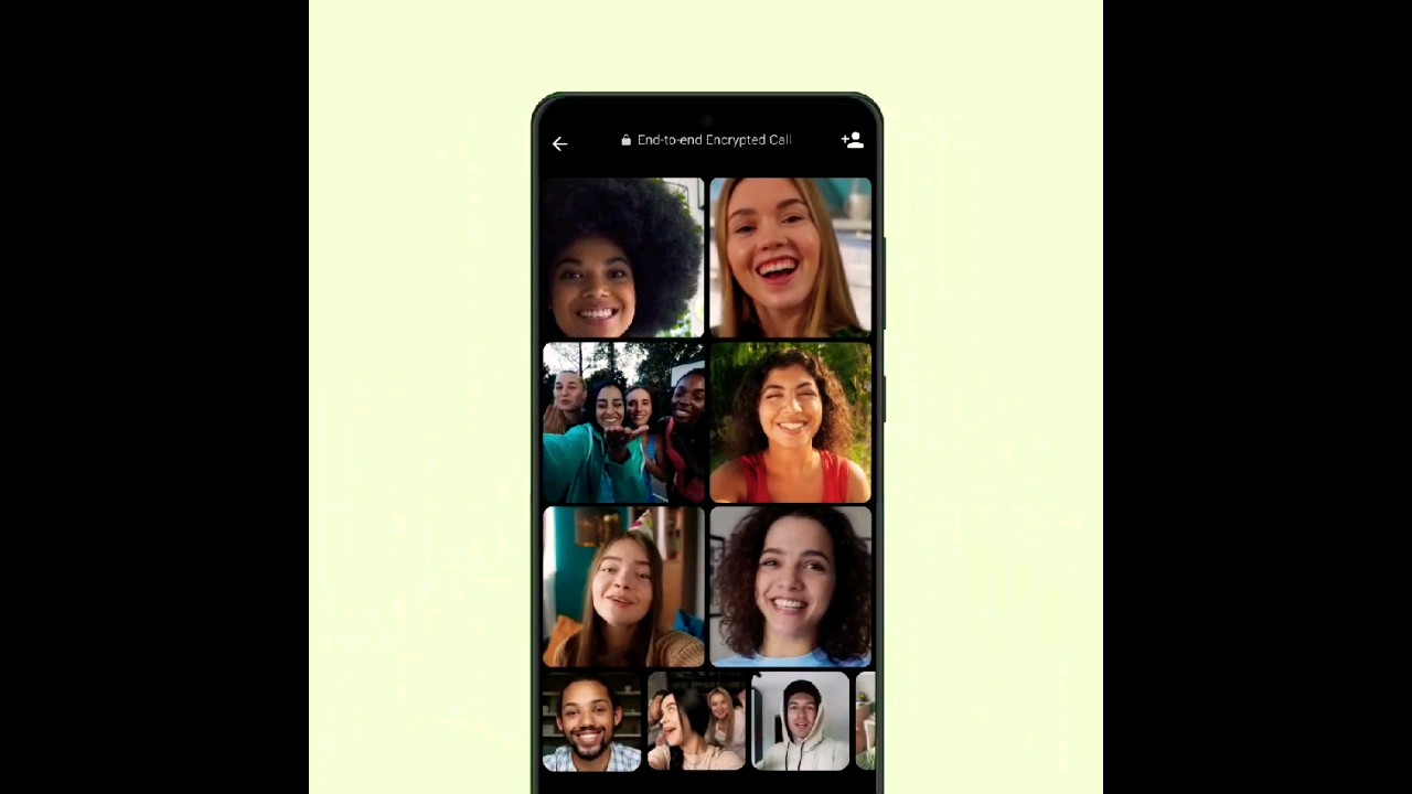 WhatsApp: Get everyone on one call 