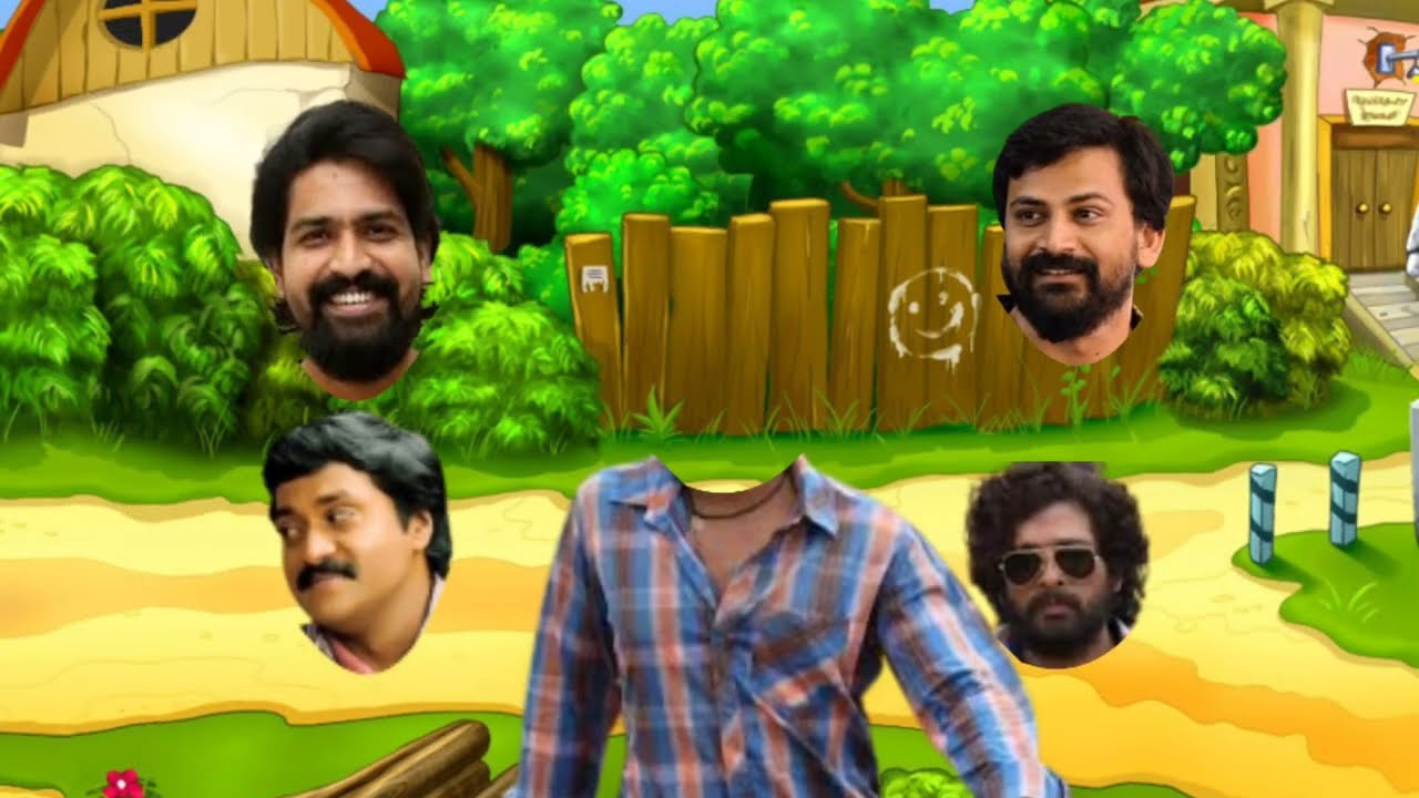 Pushpa The Rise Movie Wrong Head Puzzle | Allu Arjun | Funny Videos