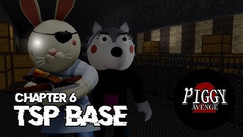 Piggy Avenge 2: Chapter 6 - TSP Base (Roblox Piggy) Build mode series