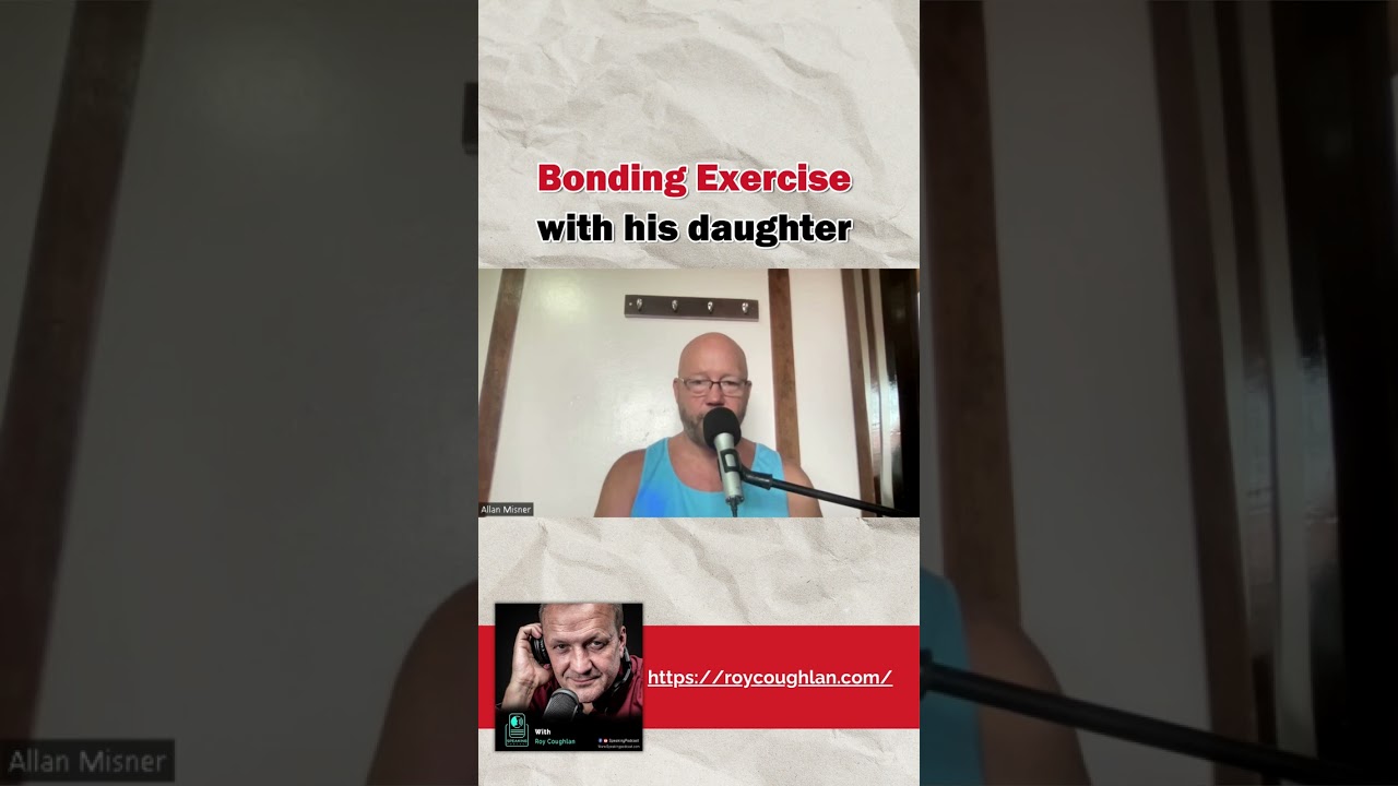 Bonding Exercise with his daughter