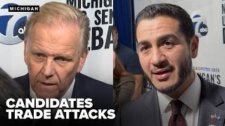 Abdul El Sayed, Mike Rogers talk policy, lob attacks in final Michigan US Senate debate