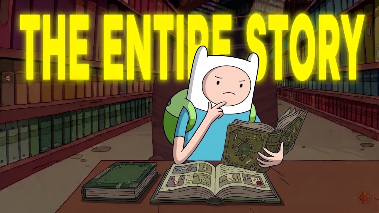 The Entire Story Of Finn The Human To Fall Asleep - YouTube