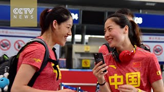 Athletes from across the globe are now making their way to rio de
janeiro, one week before olympic games. they include china's women's
volleyball team, w...