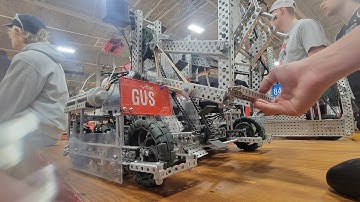 Create US Open Robotics tournament Q9 (VRC Vex Robotics Tipping Point) 3018A, 3141X VS. 2501B, 53E