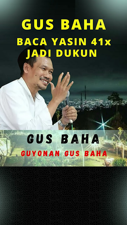 Gus Baha Baca Yasin 41x Jadi Dukun, #shorts #shortsvideo #ngajigusbaha #shortvideo