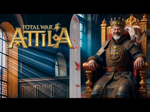 Видео: Божественный триумф без Гуннов. Даём развиться ИИ. Attila Total War. Остготы.