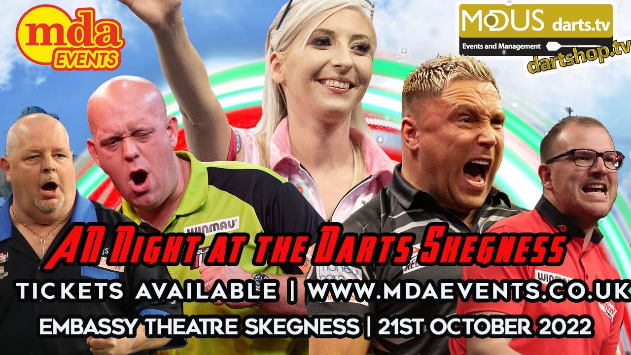 A night at the darts Skegness 2022 YouTube