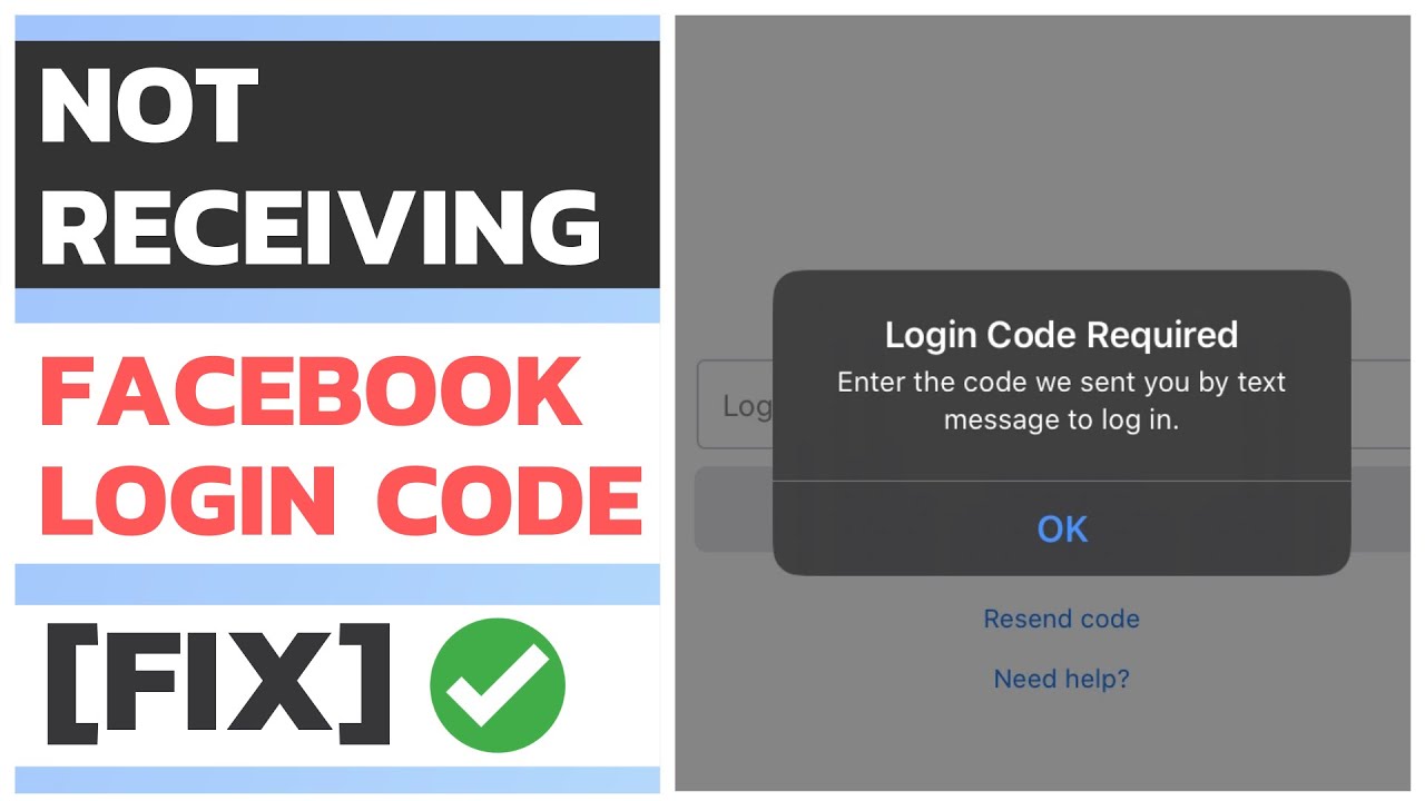 Did Not Receive Login Code From Facebook Fix Facebook Login Code Text Not Received For Gsm