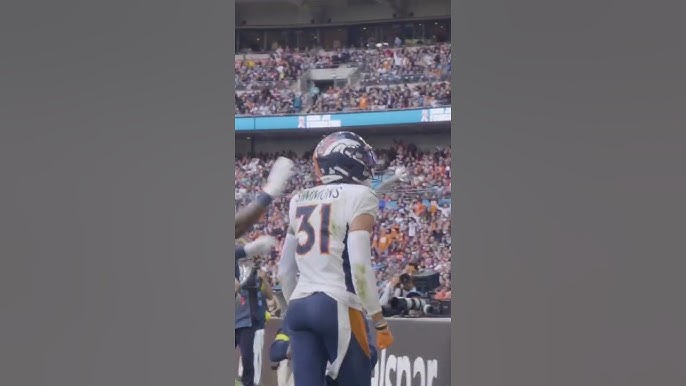 Image Justin Simmons image beautiful image beautiful - Justin Simmons' Goal-line Interception At Wembley Is A Thing Of ...