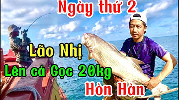 Câu cá biển// ngày thứ 2 lão nhị Jigging con cá chét, cá Gộc 20kg cực khủng quá sức tưởng tượng .