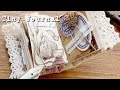 Miniature fairy journal asmr  art journaling  no talking