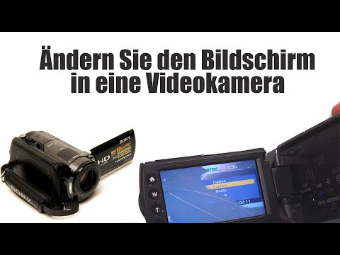 Video: So Richten Sie Einen Camcorder In Einem Laptop Ein