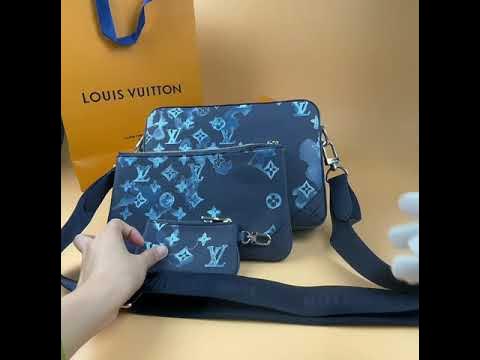 Unboxing a Mens Louis Vuitton Trio Messenger Bag - UNBOXING AND