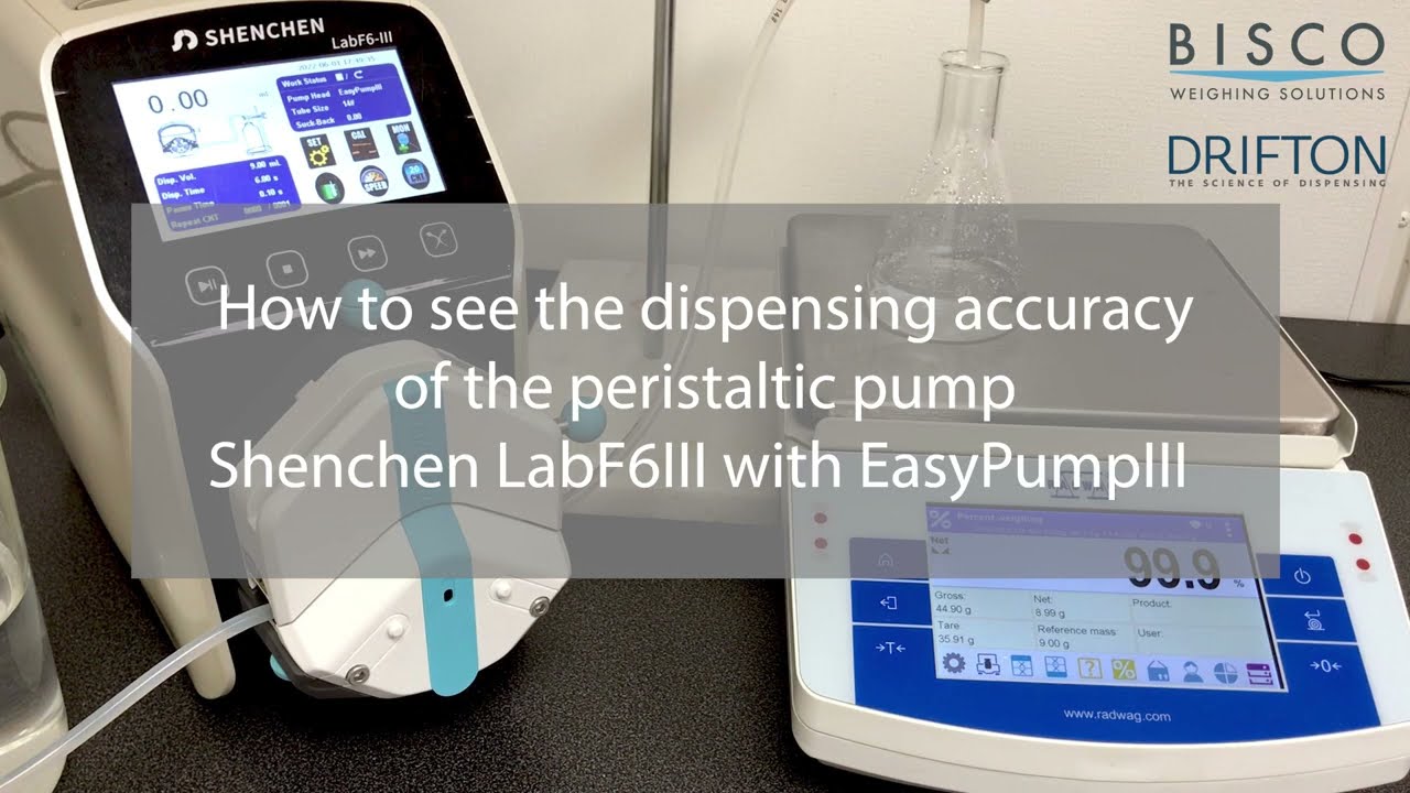 LabF6 Schlauchpumpe / peristaltikpumpe