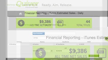 Quiver Digital   Financial Dashboard