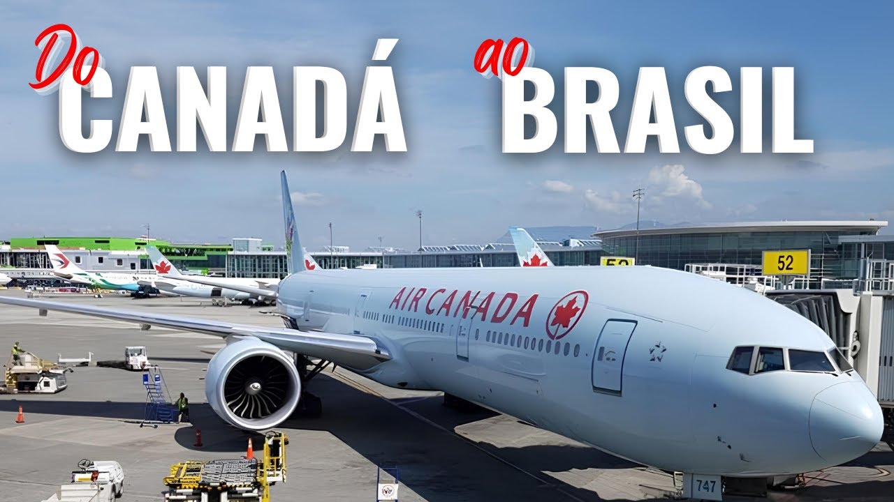 Viagem do Canadá ao Brasil | Air Canada | Montreal - São Paulo - Curitiba