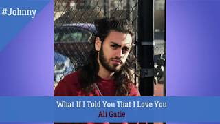 Ali Gatie What If I Told You That I Love You Official Music Video Lyrics