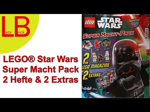 LEGO® Star Wars Super Macht Pack - 2 Hefte & 2 Extras