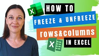 HOW TO Freeze a Row in Excel (inc. Freeze Multiple Rows and Columns)