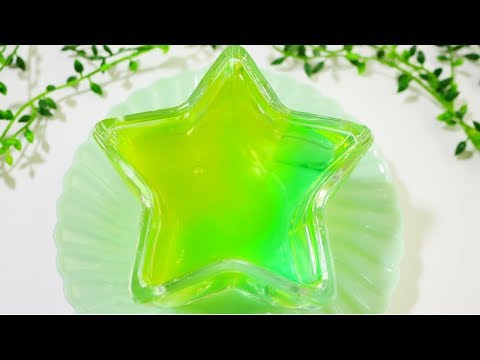 【ASMR】星型グラデーションペレットスライム⭐?【音フェチ】Gradation slime그라데이션 슬라임　No talking ASMR