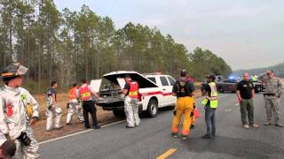 Jet crash in Echols County