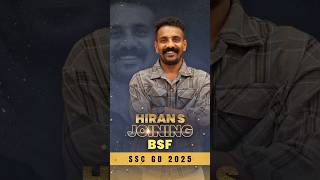 HIRAN Joining  BSF | Our Proud Achiver | #ssc #sscgd #dishaacademy