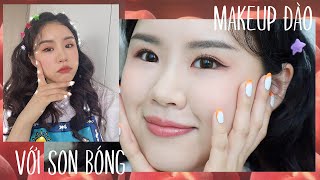 MAKEUP ĐÀO VỚI SON BÓNG🍑✨ screenshot 5