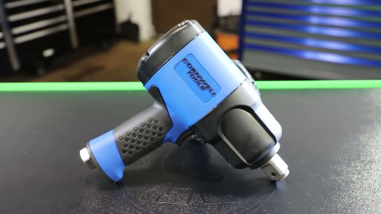 CAT6100BP 1" Cornwell® bluePOWER® Pistol Grip Impact Wrench