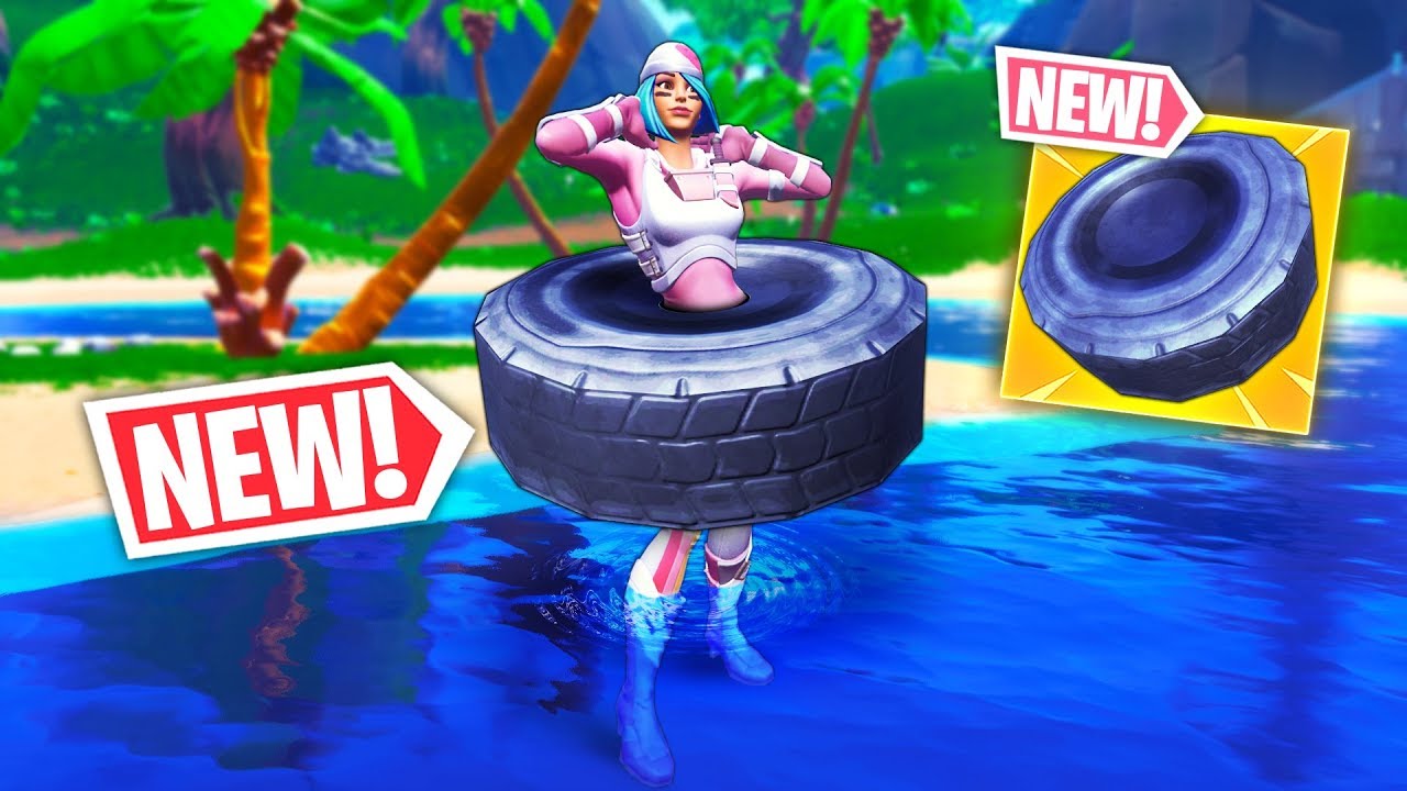 *NEW* TIRE SHIELD ITEM!! - Fortnite Funny WTF Fails and Daily Best Moments Ep. 971