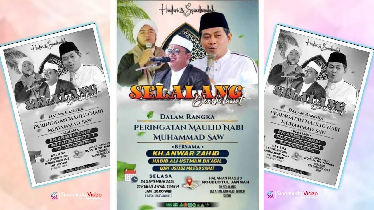 🔴 LIVE STREAMING | PERINGATAN MAULID NABI MUHAMMAD SAW DS. SELALANG TANJUNGREJO JEKULO KUDUS
