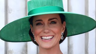 Kate Middleton Brilla De Verde En El Trooping The Colour Del 2023