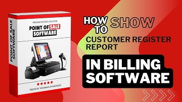 What is Customer Register Report in KEYPOS Billing Software | Full Guide
