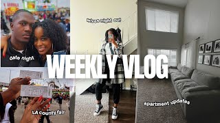 Wives Night Out + Date Night at The Fair + Loft Apartment UPDATES + MORE | VLOG