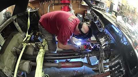 66 Mustang Betsy - Chassis Stiffeners Part 3