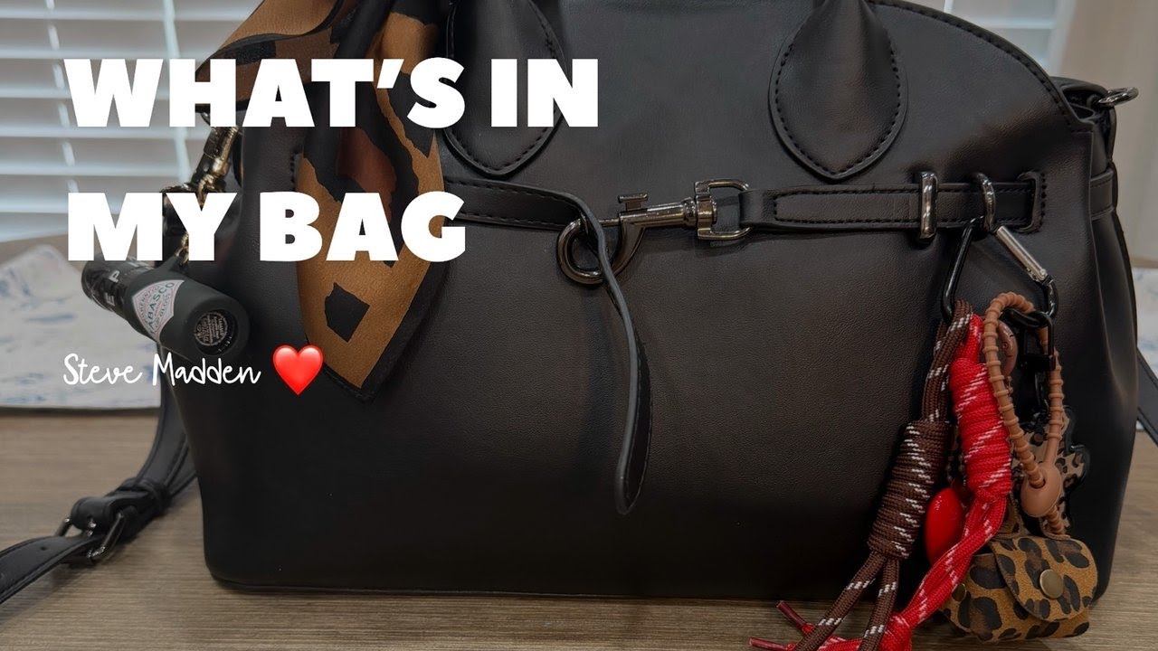 What’s In My Everyday Bag (Steve Madden Edition)