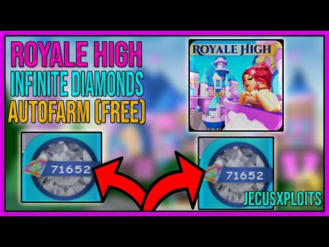 Roblox Royale High Exploit Ii Unlimited Diamonds Autofarm Infinite Diamonds Ll Script Diamonds Youtube - pastebin exploits roblox for royale high